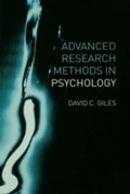 Cover: Advanced Research Methods in Psychology - Routledge