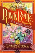 Cover: Ronan Boyle Into the Strangeplace (Ronan Boyle #3) - Amulet Books