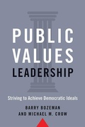 Cover: Public Values Leadership - Johns Hopkins University Press