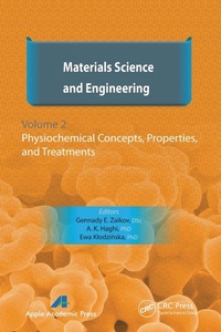 Enlarge image Cover: Materials Science and Engineering, Volume II - Apple Academic Press Inc.