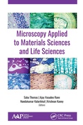Cover: Microscopy Applied to Materials Sciences and Life Sciences - Apple Academic Press Inc.