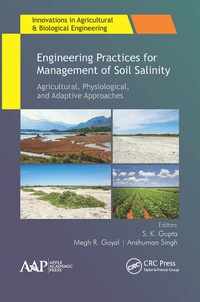 Enlarge image Cover: Engineering Practices for Management of Soil Salinity - Apple Academic Press Inc.