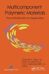 Enlarge image Cover: Multicomponent Polymeric Materials - Apple Academic Press Inc.