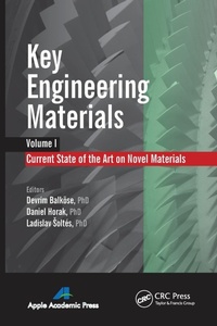 Enlarge image Cover: Key Engineering Materials, Volume 1 - Apple Academic Press Inc.