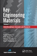 Cover: Key Engineering Materials, Volume 2 - Apple Academic Press Inc.