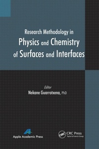 Abbildung von: Research Methodology in Physics and Chemistry of Surfaces and Interfaces - Apple Academic Press Inc.