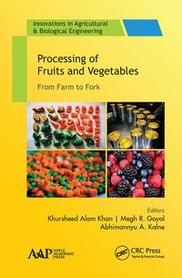 Enlarge image Cover: Processing of Fruits and Vegetables - Apple Academic Press Inc.