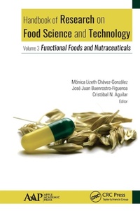 Enlarge image Cover: Handbook of Research on Food Science and Technology - Apple Academic Press Inc.