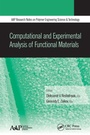 Cover: Computational and Experimental Analysis of Functional Materials - Apple Academic Press Inc.
