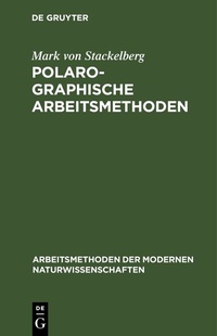 Abbildung von: Polarographische Arbeitsmethoden - De Gruyter