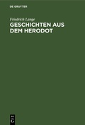 Cover: Geschichten aus dem Herodot - De Gruyter