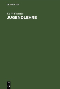 Abbildung von: Jugendlehre - De Gruyter