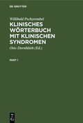 Cover: Klinisches W&ouml;rterbuch mit klinischen Syndromen - De Gruyter
