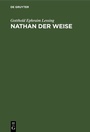Cover: Nathan der Weise - De Gruyter
