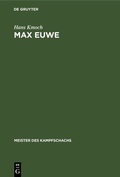 Cover: Max Euwe - De Gruyter