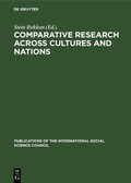 Cover: Comparative Research across Cultures and Nations - De Gruyter Mouton
