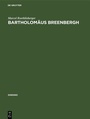 Cover: Bartholomäus Breenbergh - De Gruyter