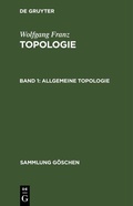 Cover: Allgemeine Topologie - De Gruyter