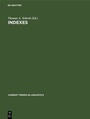 Cover: Indexes - De Gruyter Mouton
