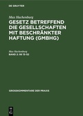 Abbildung von: §§ 13-52 - De Gruyter