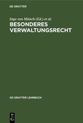 Cover: Besonderes Verwaltungsrecht - De Gruyter
