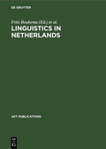 Cover: Linguistics in Netherlands - De Gruyter Mouton