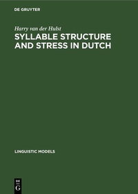 Enlarge image Cover: Syllable Structure and Stress in Dutch - De Gruyter
