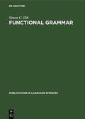 Cover: Functional Grammar - De Gruyter