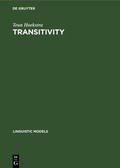 Cover: Transitivity - De Gruyter
