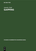 Cover: Gapping - De Gruyter Mouton