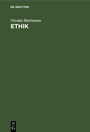Cover: Ethik - De Gruyter