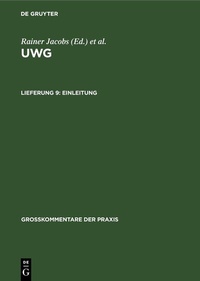 Enlarge image Cover: Einleitung - De Gruyter