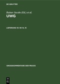Abbildung von: §§ 14, 15 - De Gruyter