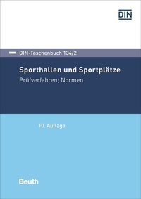 Abbildung von: Sporthallen und Sportplätze - DIN Media