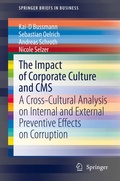 Cover: The Impact of Corporate Culture and CMS - Springer