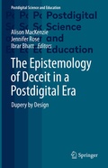 Cover: The Epistemology of Deceit in a Postdigital Era - Springer