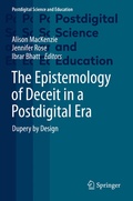 Cover: The Epistemology of Deceit in a Postdigital Era - Springer