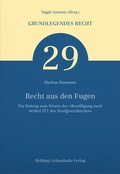 Cover: Recht aus den Fugen - Helbing & Lichtenhahn