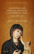 Cover: Confession and Criminal Justice in Late Medieval Italy - Oxford University Press