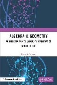 Abbildung von: Algebra & Geometry - Chapman & Hall/CRC