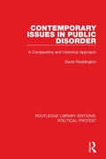 Cover: Contemporary Issues in Public Disorder - Routledge