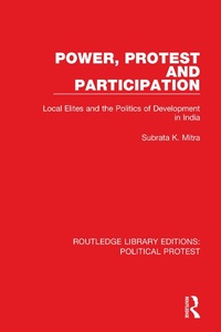 Enlarge image Cover: Power, Protest and Participation - Routledge