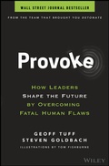 Cover: Provoke - Wiley-Scrivener