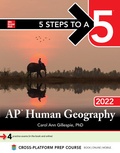 Cover: 5 Steps to a 5: AP Human Geography 2022 - McGraw-Hill Education