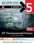 Cover: 5 Steps to a 5: AP Environmental Science 2022 Elite Student Edition - McGraw-Hill Education
