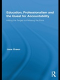 Cover: Education, Professionalism, and the Quest for Accountability - Routledge