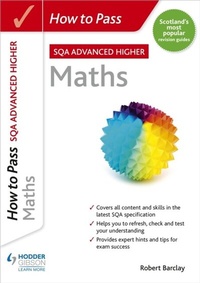 Enlarge image Cover: How to Pass Advanced Higher Maths - Hodder Gibson