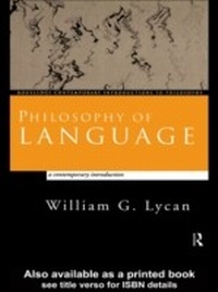 Enlarge image Cover: Philosophy of Language - Routledge