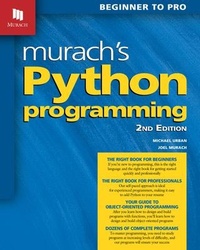 Enlarge image Cover: Murach's Python Programming (2nd Edition) - Mike Murach & Associates Inc.