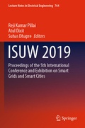 Cover: ISUW 2019 - Springer